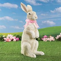 Image result for White Bunny Ornament