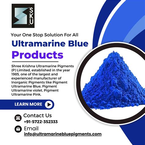 Ultramarine Pigments - Ultramarine Blue Pigment