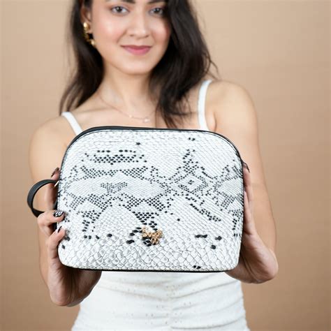 Mamba White small Bag