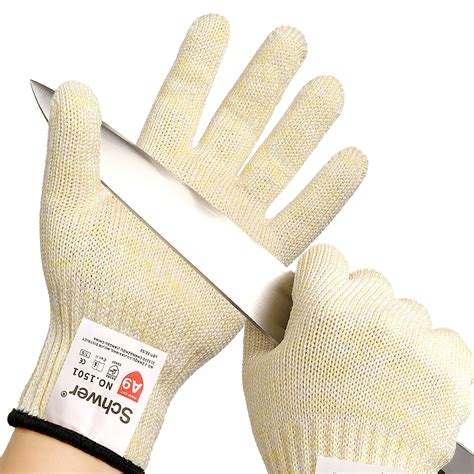 Snapklik.com : Schwer SlicePro ANSI A9 Cut Resistant Gloves AR1501 ...