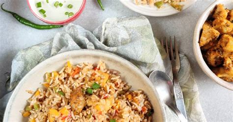 Chicken Tikka fried rice Recipe by Swati - Cookpad