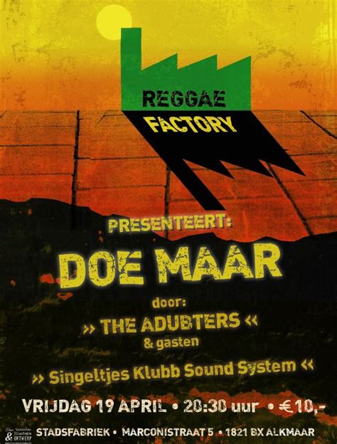 Doe Maar tribute door The Adubters, Marconistraat 5,Alkmaar,1821 BX,NL ...