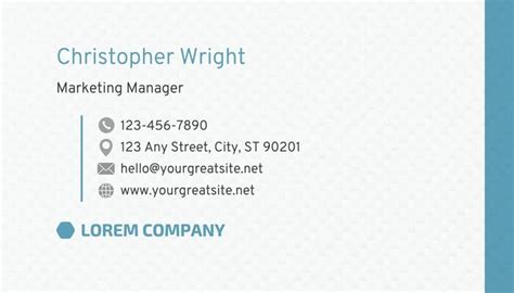 Free Business Card Templates 的图像结果