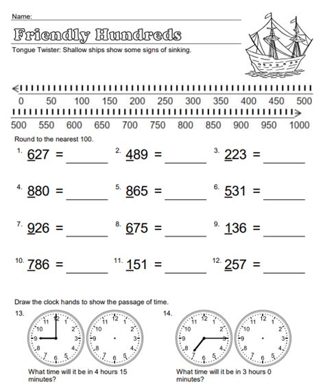 Rounding Numbers for Kids | Rounding Numbers Worksheets - Worksheets Library