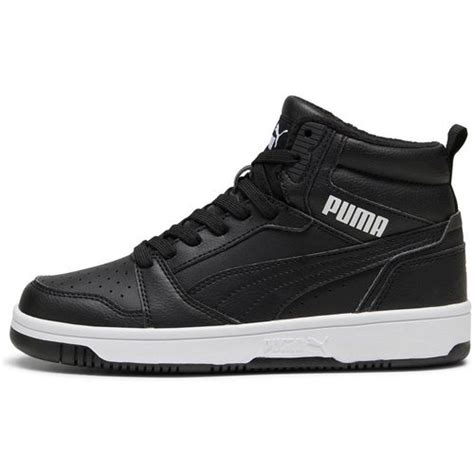 PUMA PUMA Rebound V6 Jr. Sneaker Kinder in-puma white-puma black-puma ...