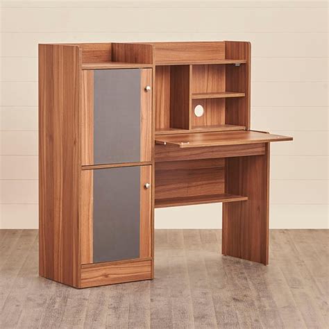 Buy Quadro Nxt Flip Study Desk - Brown from Home Centre at just INR 14998.0