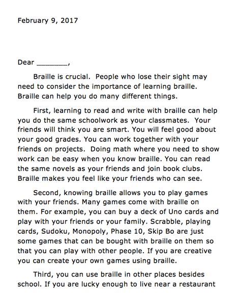 Persuasive Letter Example 的图像结果