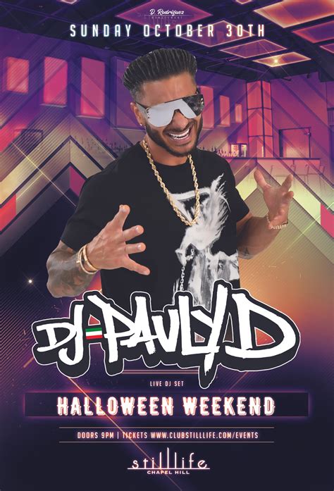 Hallows' Eve with Pauly D | Still Life