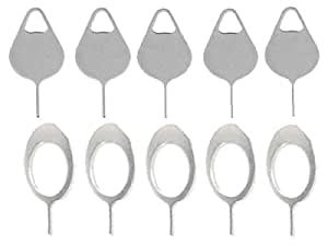 Qwezer (10 Pcs) Micro Sim Eject Pin, Sim Ejecter Tool : Amazon.in ...