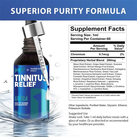 PIEEF Tinnitus Relief for Ringing Ears, Effective Tinnitus India | Ubuy