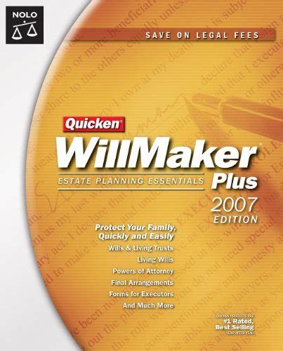 Buy Quicken Willmaker Plus 2007: Estate Planning Essentials Book Online ...