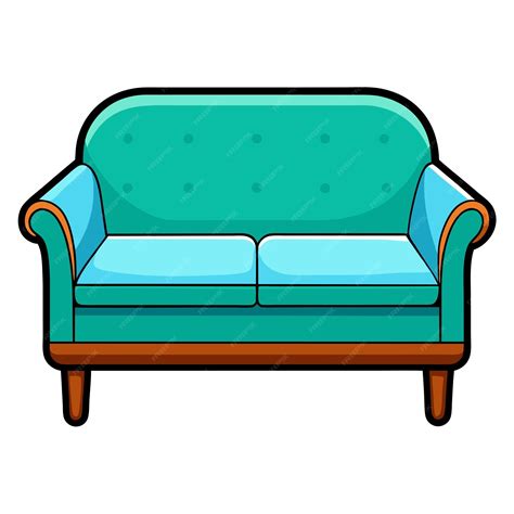 Sofa clipart vector art and illustration | Premium AI-generated vector
