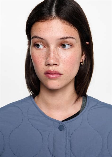 Quilted nylon jacket - Teen | MANGO USA