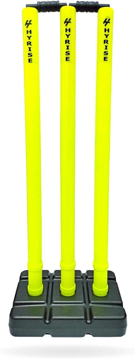 Buy Boldfit Cricket Stumps with Stand Cricket Kit Plastic Wickets for ...