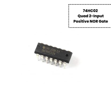 74HC Series Mosfet Based Logic ICs [DIP-Package]