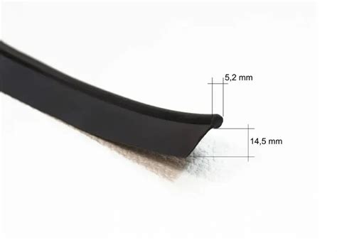 Tube-Town Store - Piping / Keder dick, schwarz - 5 x 14 mm - 4 m