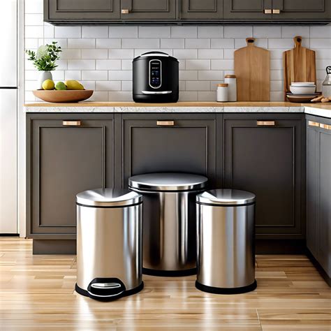 What Size is a Kitchen Trash Can: Essential Buying Guide