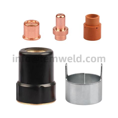 CB50 Electrode Nozzle Shield Cup Swirl Ring Stand Off Guide - web