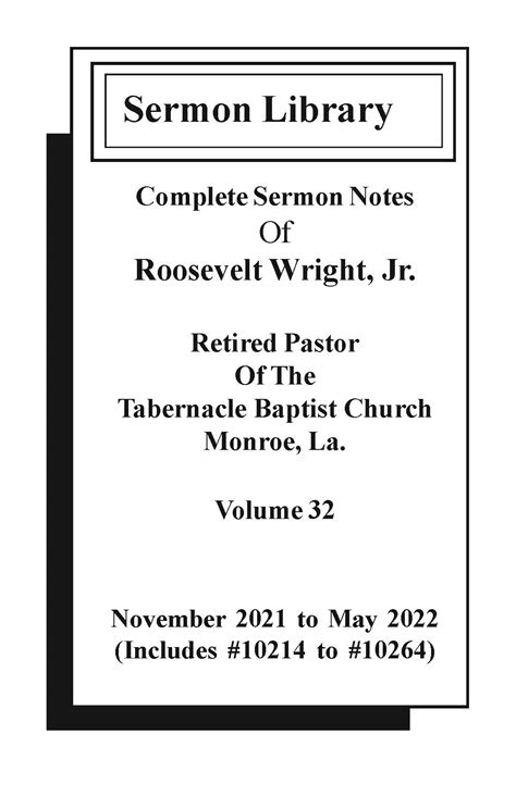 Sermon Ideas - Template