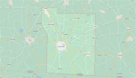 Thomas County Georgia Gis Map , Georgia - LVQHB