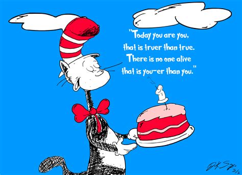 Dr Seuss Happy Birthday To You Printable