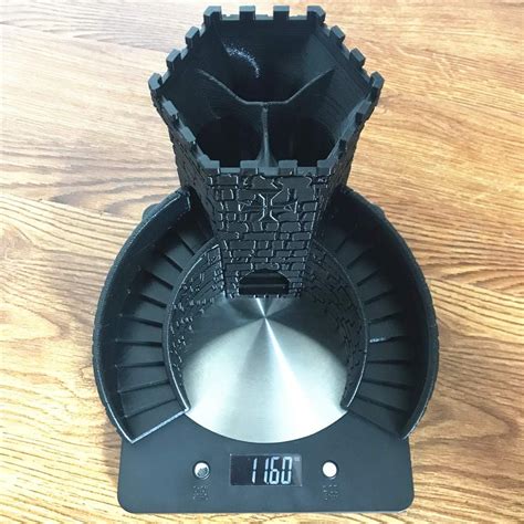 Buy Amatolo 3 Stairs Large Dice Tower for RPGs Board Games, 3D ...