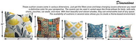 Buy STITCHNEST Cotton Ikat Digital Printed Cushion Cover, Pack of 5 ...