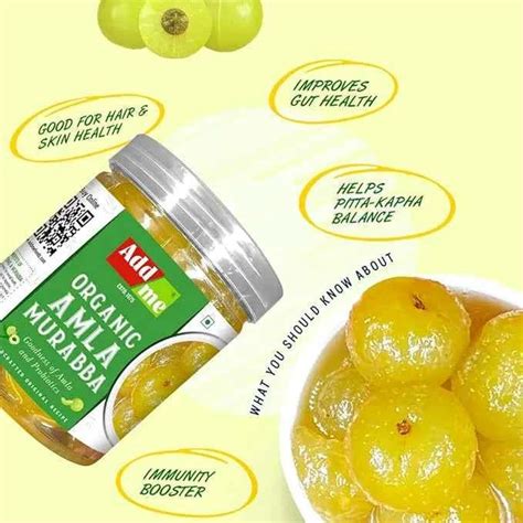 Buy Add Me Dry Amla Murabba 400 gm – ऑर्गेनिक आंवला मुरब्बा खरीदें ...