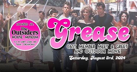 Meet the Cast of Grease at The Outsiders House Museum!, The Outsiders ...