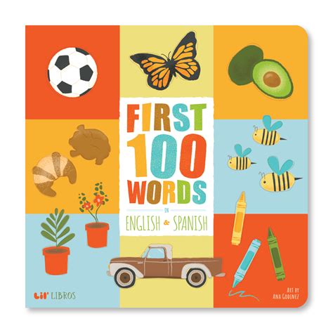 First 100 Words in English & Spanish (Bilingual: English and Spanish ...