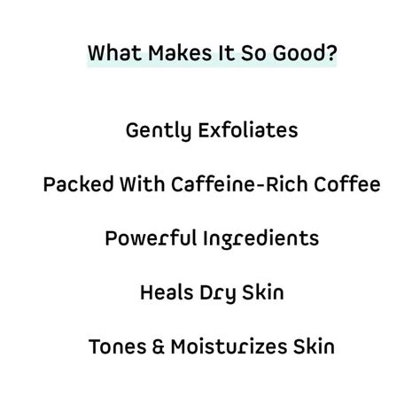 Mcaffeine Milky Brew Coffee Face Scrub, 75 gm Price, Uses, Side Effects ...
