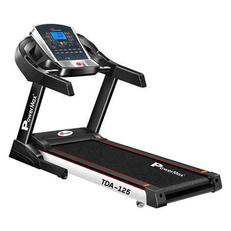 Buy PowerMax Fitness TDA-125 2HP Motorized Treadmill at lowest price in ...