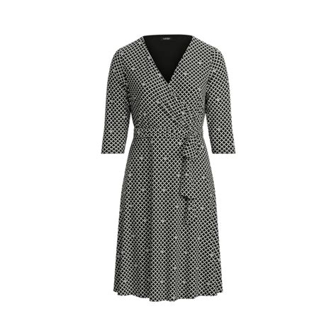 Logo-Print Jersey Surplice Dress for Women | Ralph Lauren® IN