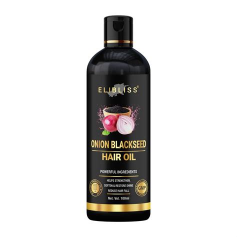 Buy Elibliss Onion Blackseed Hair Oil for Advanced Hair Fall Control ...