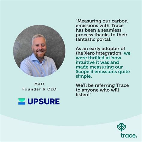 🌟 Member spotlight: Matt Almond founder & CEO at UpSure and early adopter of Trace's integration ...