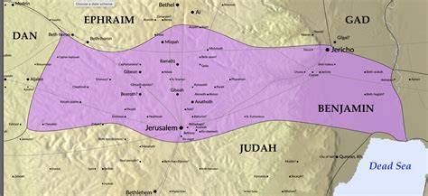 Benjamin’s Cities – Linda's Bible Study