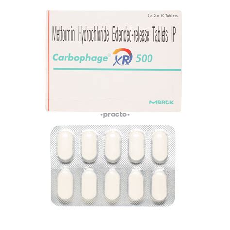 Carbophage 500 MG Tablet SR - Uses, Dosage, Side Effects, Price ...
