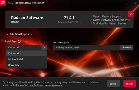 AMD New Radeon Software Adrenalin Edition Experience April 2021