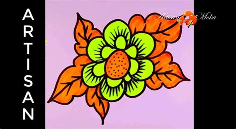 Image result for Flower Design Drawing Tutorial