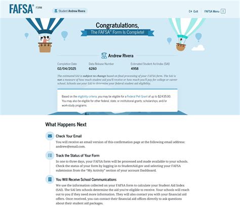 7 Things To Do After Submitting Your FAFSA® Form – Federal Student Aid