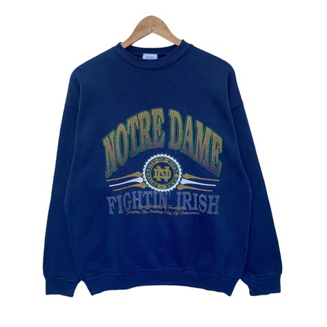 UNIVERSITY Of NOTRE DAME Sweatshirt Sweater - Bluefink
