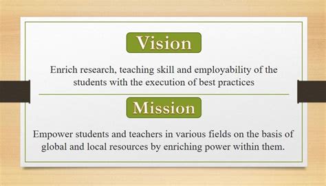 Vision and Mission, School of Physical Sciences, Punyashlok Ahilyadevi ...
