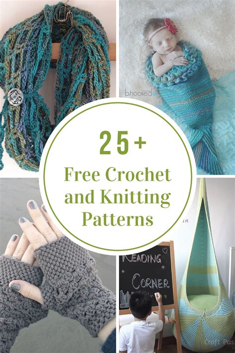 Free Crochet and Knitting Patterns - The Idea Room