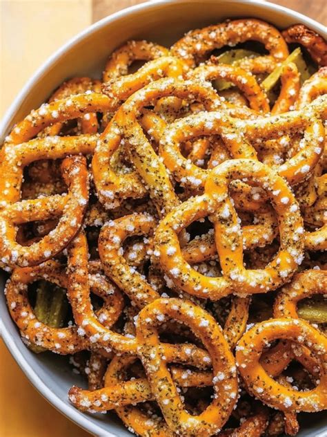 Dill Pickle Pretzels