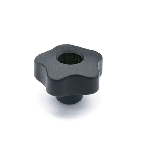69756 Elesa | Elesa 69756 Black Polypropylene Based Technopolymer Knob ...