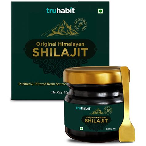 TruHabit Himalayan Shilajit Resin - Natural Stamina India | Ubuy