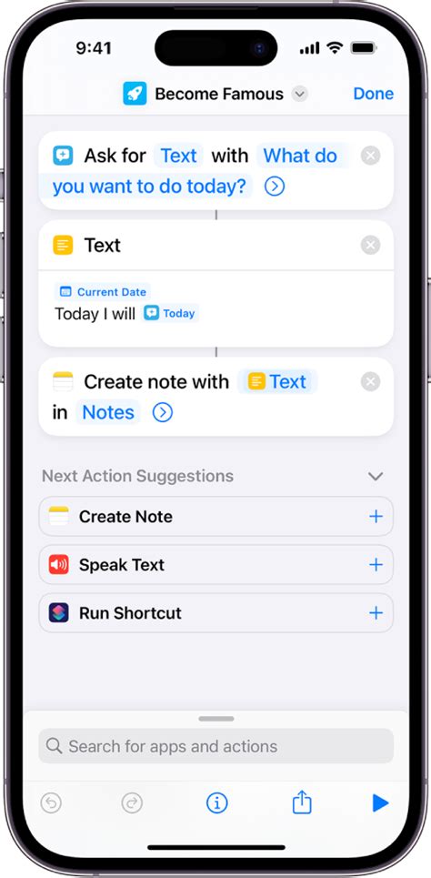 Intro to using prompts in a shortcut on iPhone or iPad - Apple Support (IN)