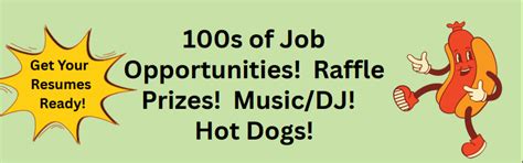 “Hot Dogs for Hot Jobs” Job Fair! | Mass.gov