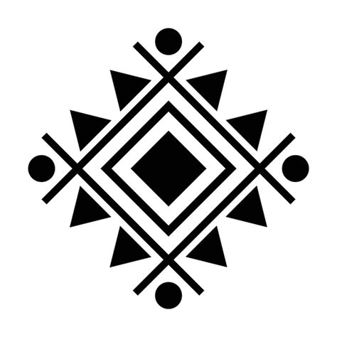 Image result for Simple Aztec Pattern Clip Art