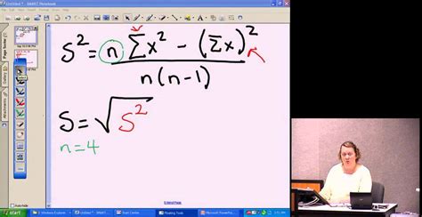 Image result for Sample Variance Shortcut Method
